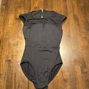 Mirella Black Leotard